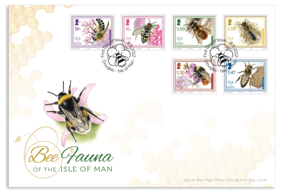 Bee Fauna Of The Isle Of Man - First Day Cover
